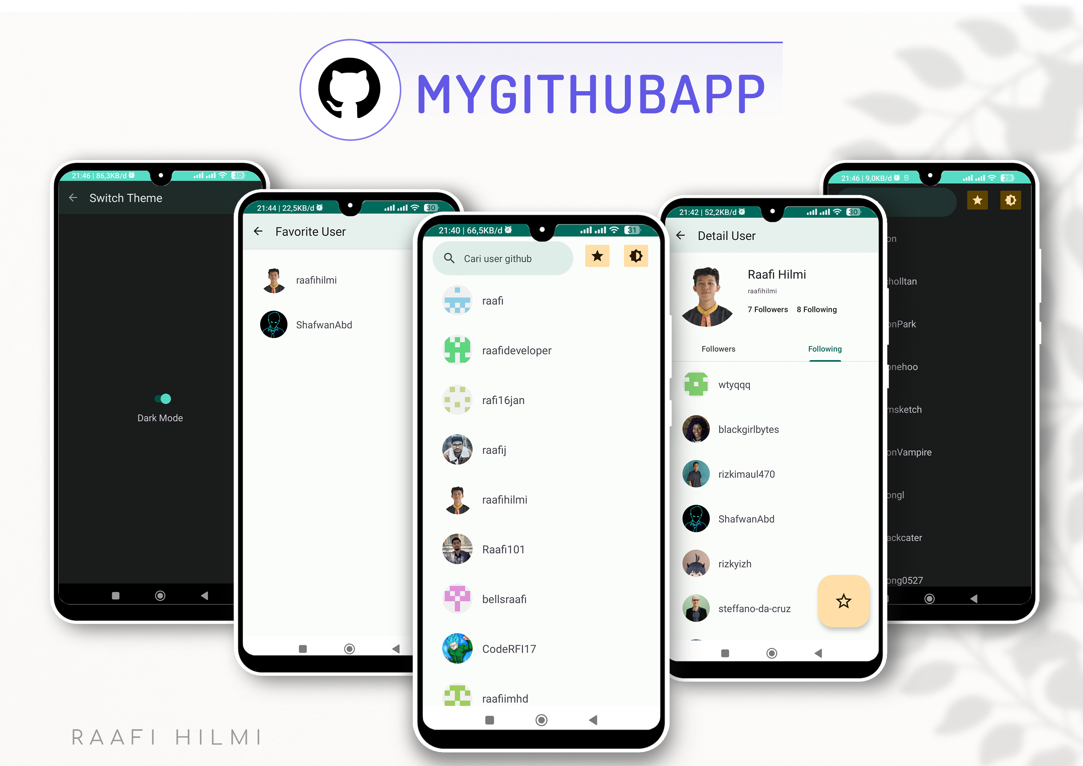 My Github App preview