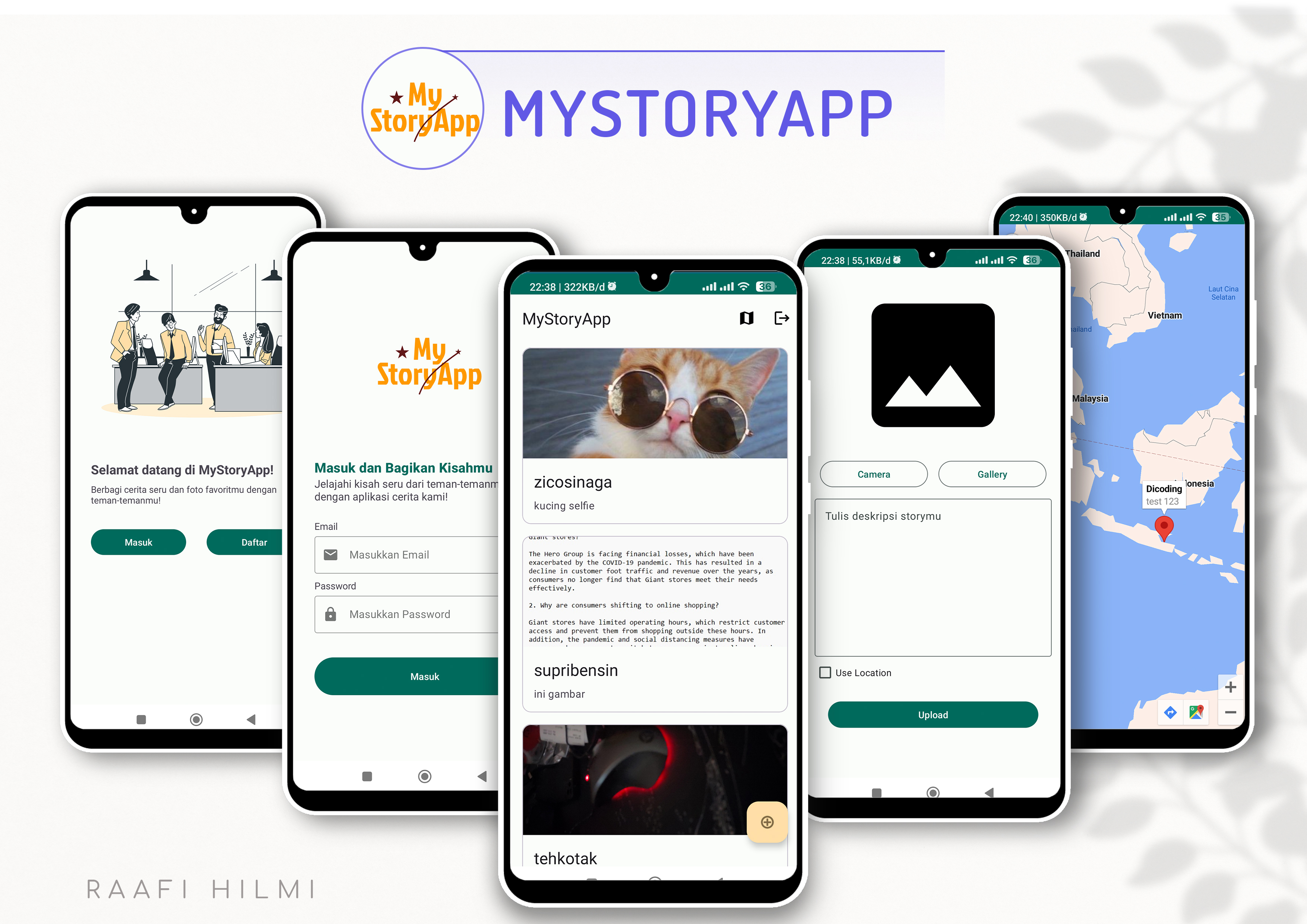 My Story App preview
